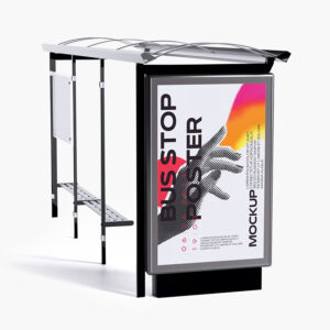 Bus Stop Poster Design