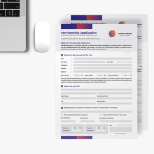 Interactive PDF Form Design