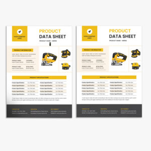 Sales Sheet Design