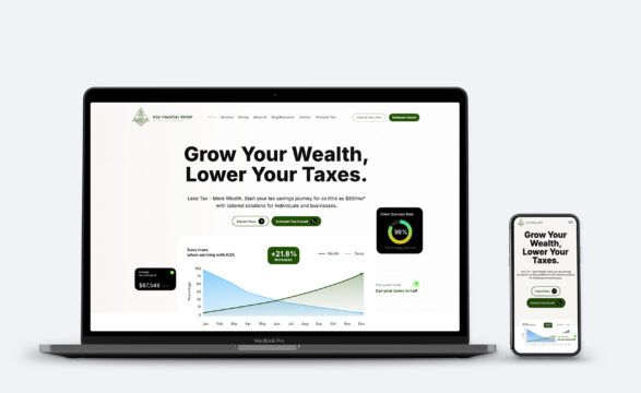 Website-mockup_KOA Financial Group